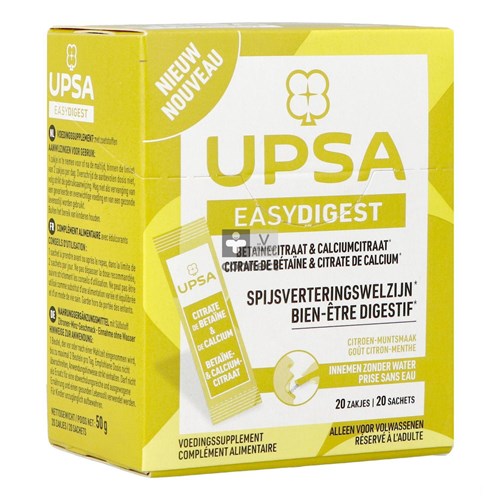 Upsa Easydigest 20 Sachets