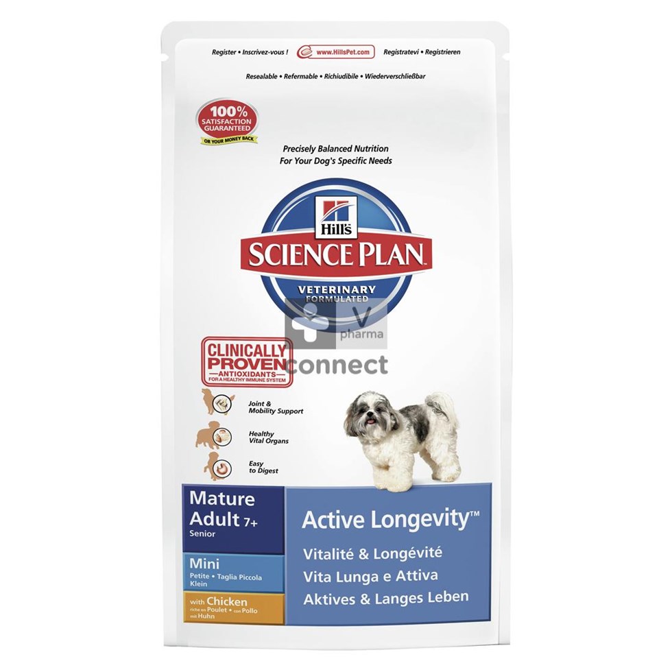Hills Sc.plan Canine Mature Ad Mini Chicken 7,5kg