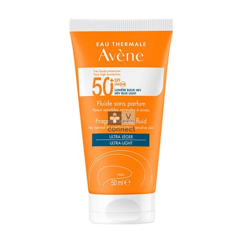 Avene Solaire Fluide Sans Parfum SPF 50+ 50 ml