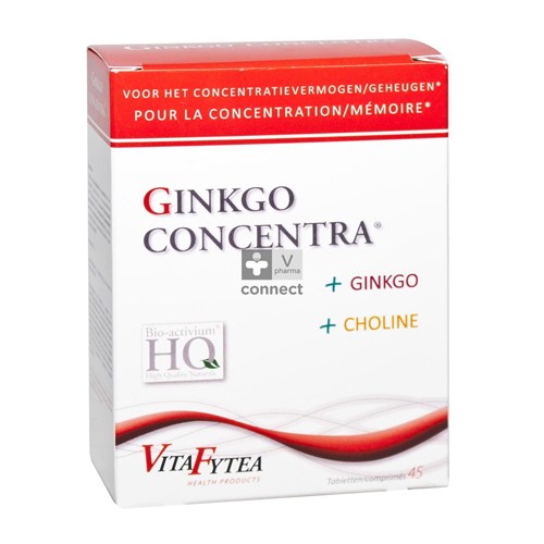 Vitafytea Ginkgo Concentra Tabl 45