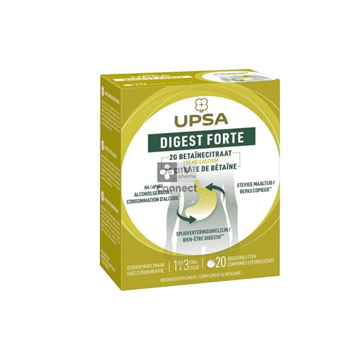 Upsa Digest Forte Bruistabl 20