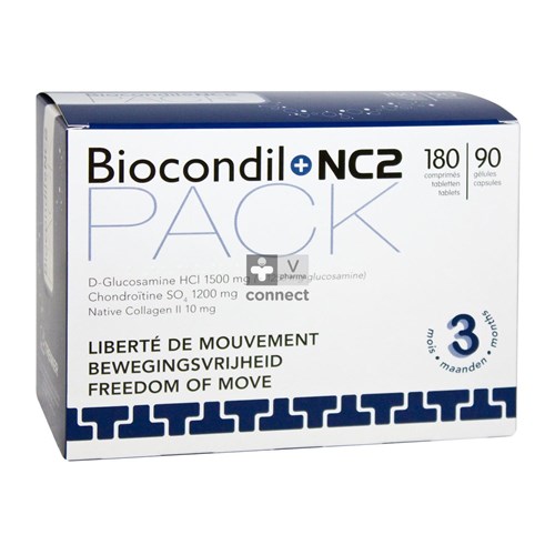 Biocondil + NC2 180 Comprimés + 90 Gélules