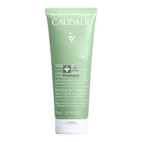Caudalie Vinopure Gelée Nettoyante & Purifiante 75 ml