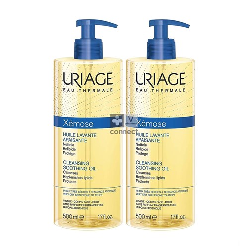 Uriage Xemose Wasolie 2x500ml