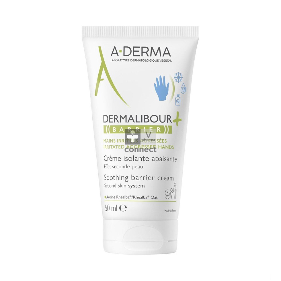 Aderma Dermalibour+ Barrier Cr Isolerend 50ml