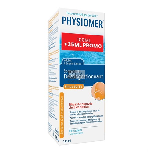 Physiomer Sinus Spray 135 ml Promo 35 ml