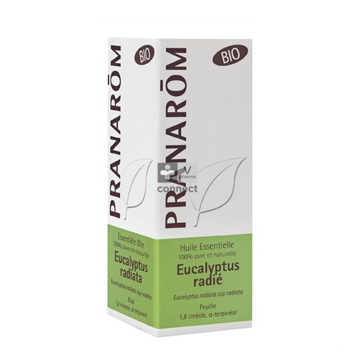 Pranarom Eucalyptus radiata Bio essentiële olie 10 ml