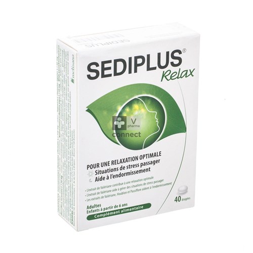 Sediplus Relax 40 Dragées Promo -2 Euros