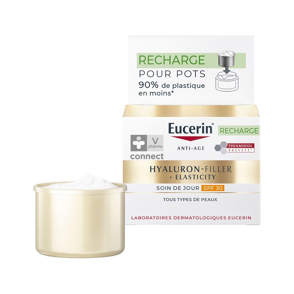 Eucerin Hyaluron Filler + Elasticity Jour 50Ml Spf30 Recharge