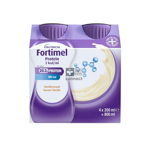 Fortimel Protein 2Kcal Vanille 4X200ml
