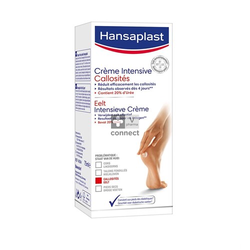 Hansaplast Intensieve anti-eeltcrème 20% Ureum 75 ml