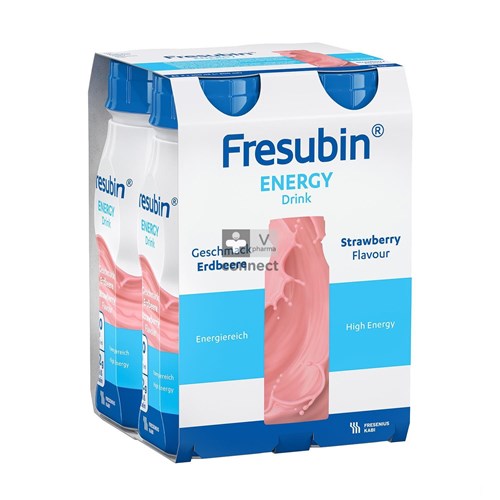 Fresubin Energy Drink 200ml Fraise/aardbei