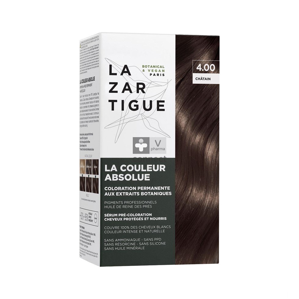 Lazartigue Couleur Absolue 4.00 Chatain Chocolat