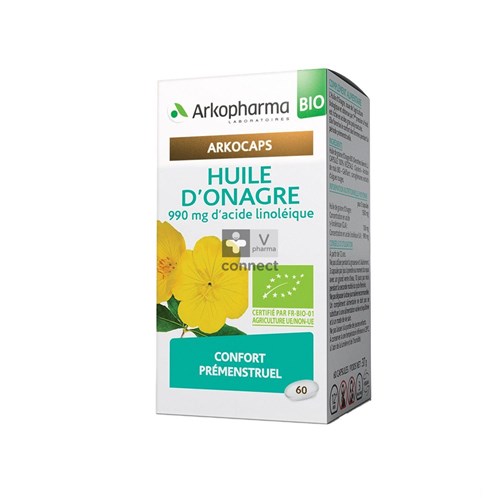Arko Huile Onagre 60 Gélules