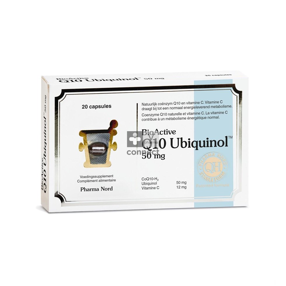 BioActive Q10 50mg 20 Caps