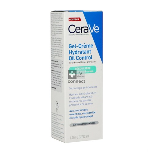 Cerave Gel-Crème Hydratant Oil Control 52 ml