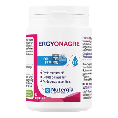 Nutergia Ergy-Onagre 60 Capsules