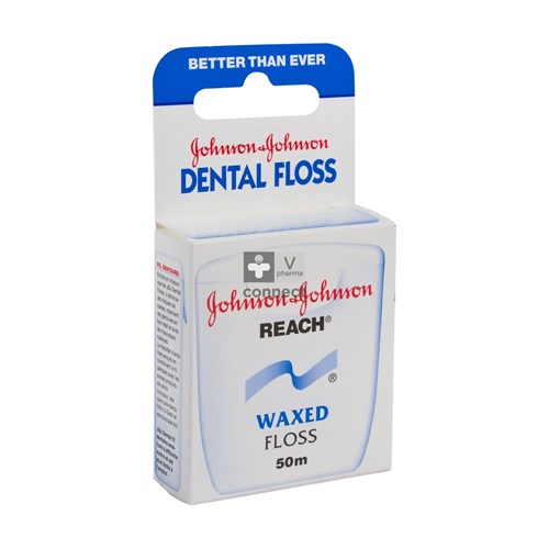 Johnson Reach Dental Floss Waxed 50m
