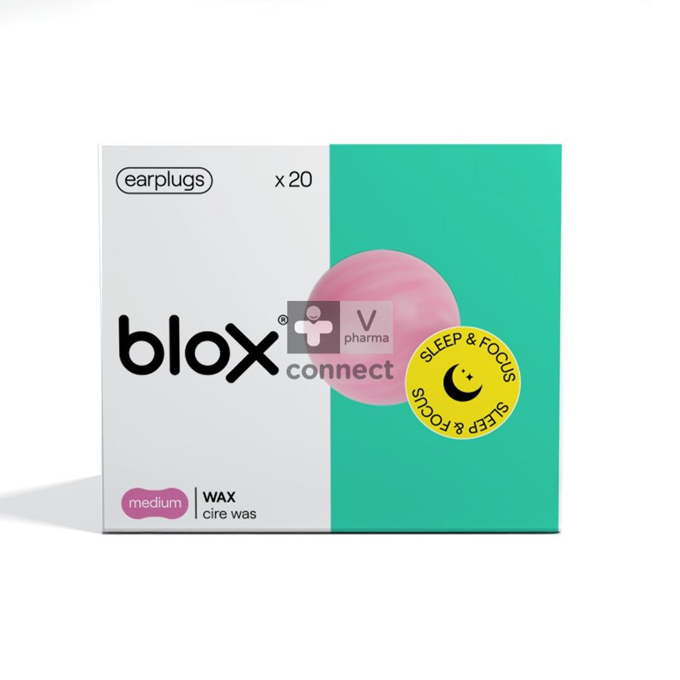 Blox Natuurlijke Was Oordopjes 10 Paar