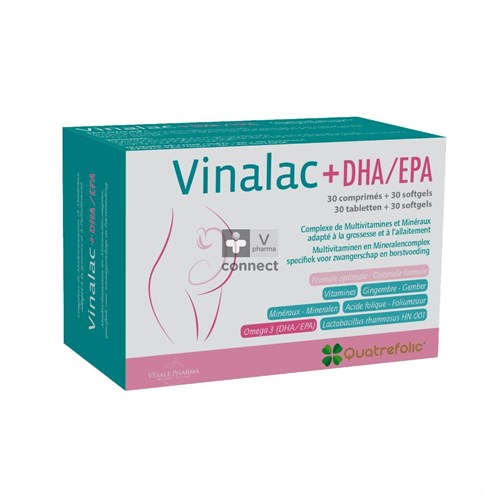 Vinalac Dha/epa Caps 30 + 30