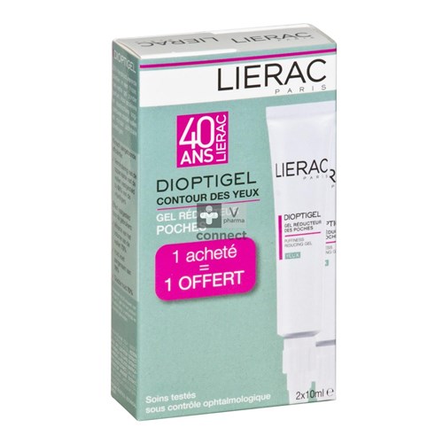 Lierac Dioptigel Yeux 10 ml Promo 1 + 1 Gratuit