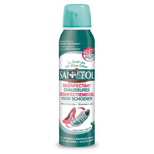 Sanytol Desinfectant Chaussures Spray 150Ml