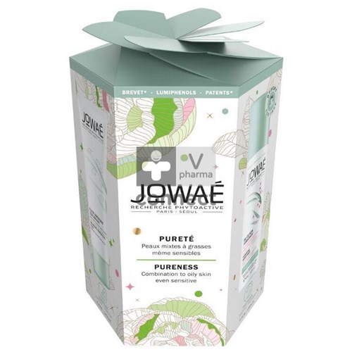 Jowae Coffret Pureté Fluide Matifiant 40 ml + Eau Hydratante 50 ml Offerte