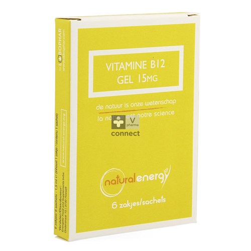 Natural Energy Vitamine B12 Gel 1,5 ml 6 Sachets