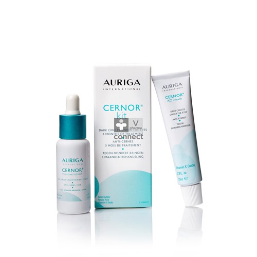 Auriga Cernor Kit : Crème + Micro Emulsion 2 x 10 ml