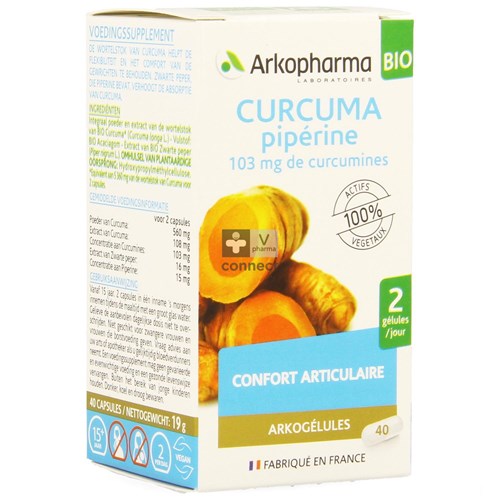 Arkocaps Curcuma Bio Caps 40