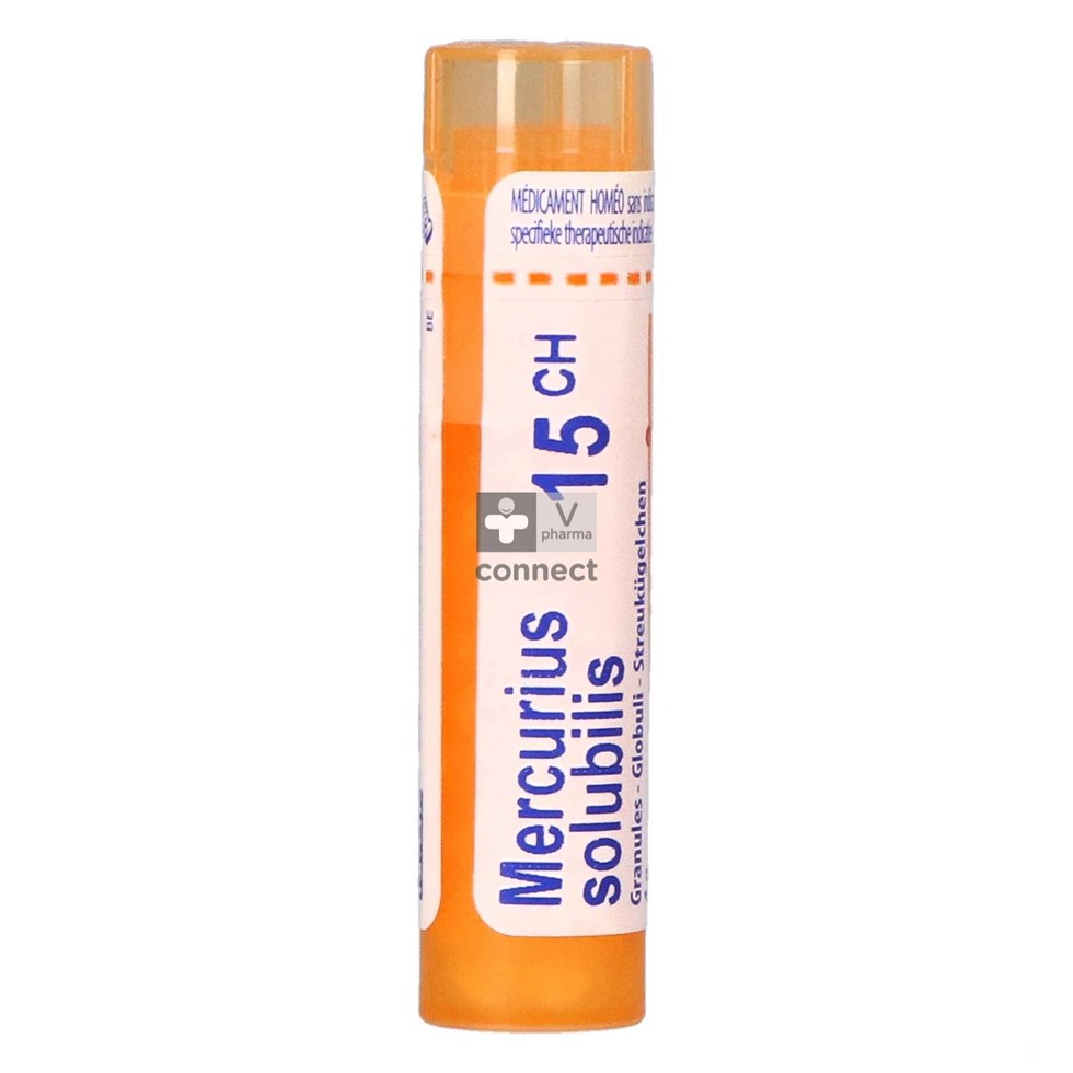 Mercurius Solubilis Granules 15Ch Boiron