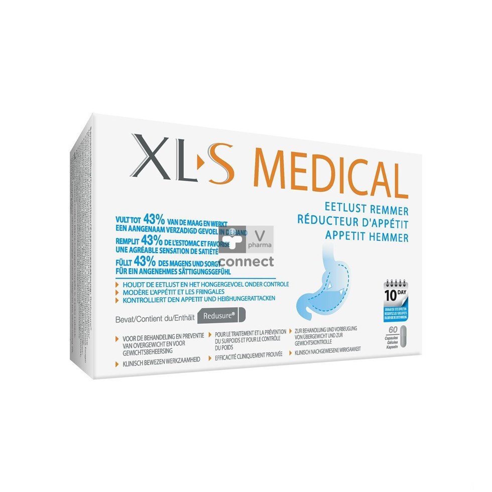Xls Medical Specialist Réducteur d' Appétit 60 Gélules