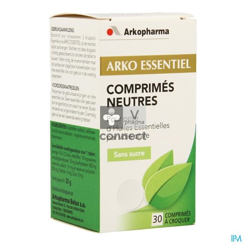 Arko Essentiel Neutrale Tabletten Kauwtabl 30