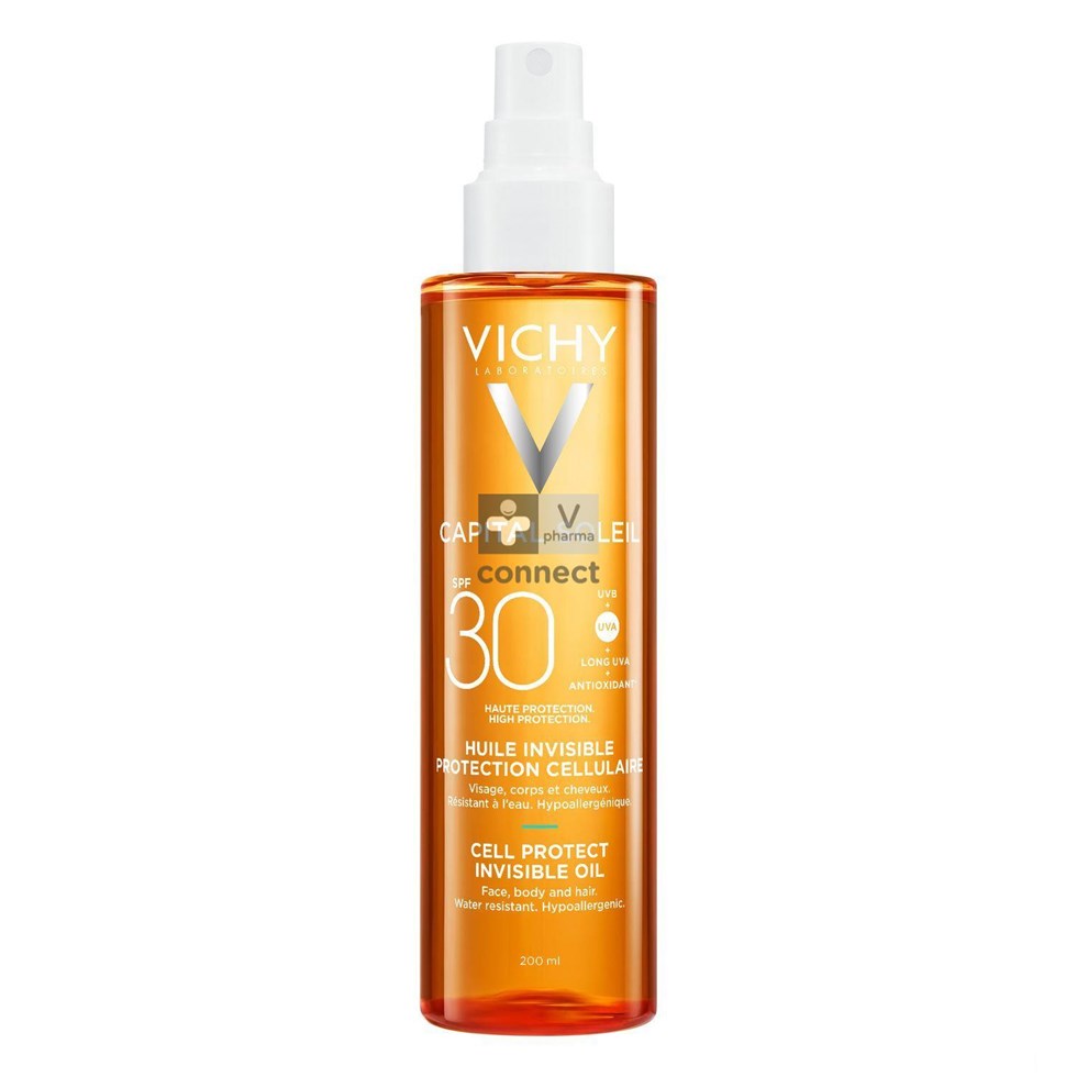 Vichy Solaire Huile Protectrice Cellulaire Sfp30 200 ml