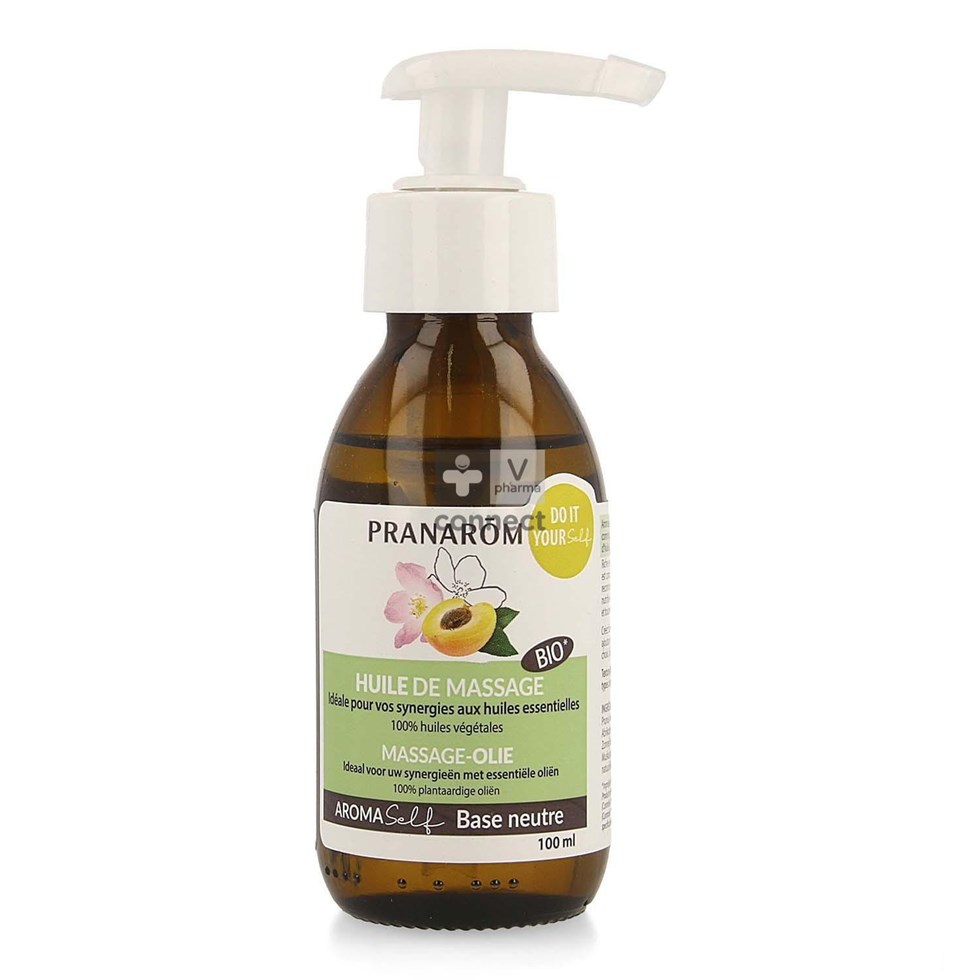 Pranarom Massage-olie Bio 100ml