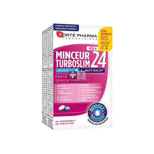 Forte Pharma Minceur 24 Jour/Nuit 2 x 28 Comprimés Prix Promo