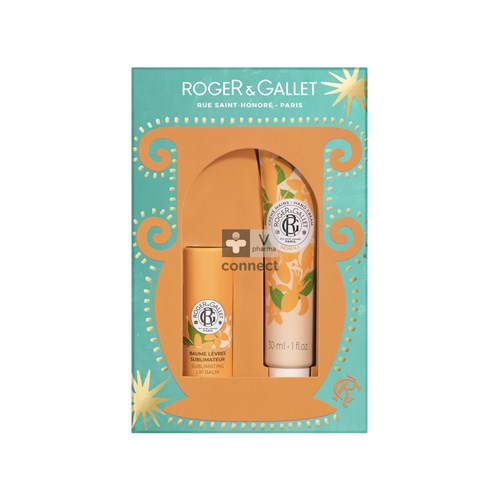 Roger Gallet Coffret Neroli Lèvres 5G + Crème Mains 30Ml