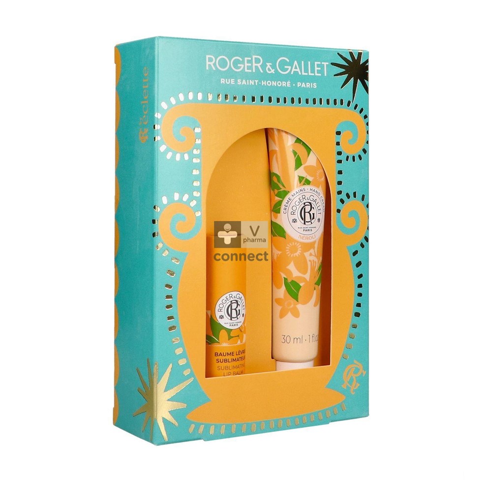 Roger&gallet Kerstset Nero Levres 5g+main 30ml