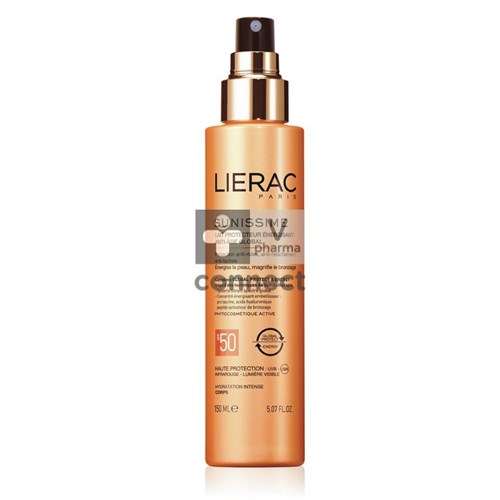 Lierac Sunissime Lait Protecteur Energisant Corps SPF50 Spray 150 ml