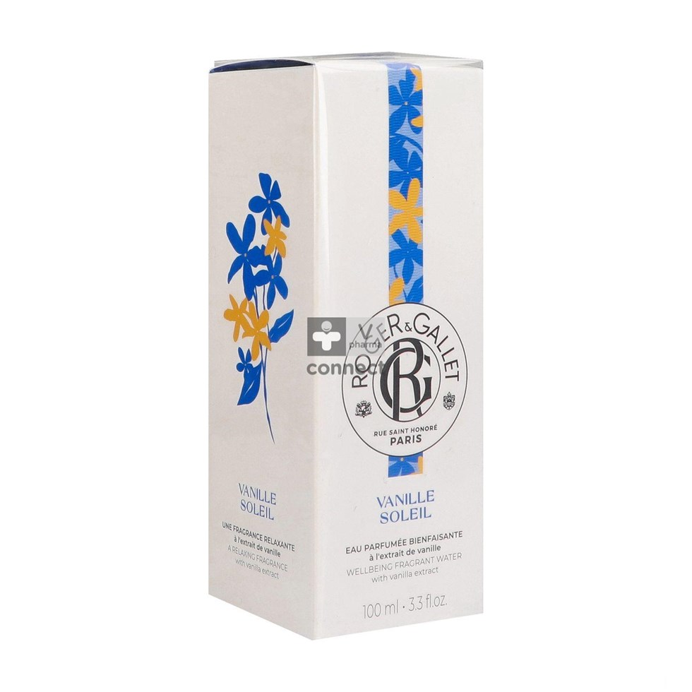 Roger&gallet Vanille Soleil Eau Parf Bienf. 100ml
