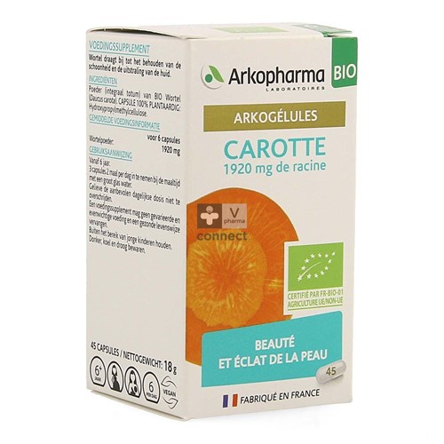 Arko Carotte Bio 45 Gelules