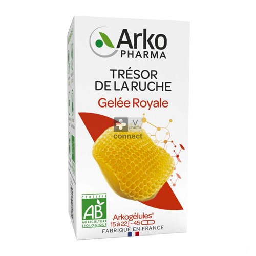 Arkogelules Gelée Royale Bio 45 Capsules