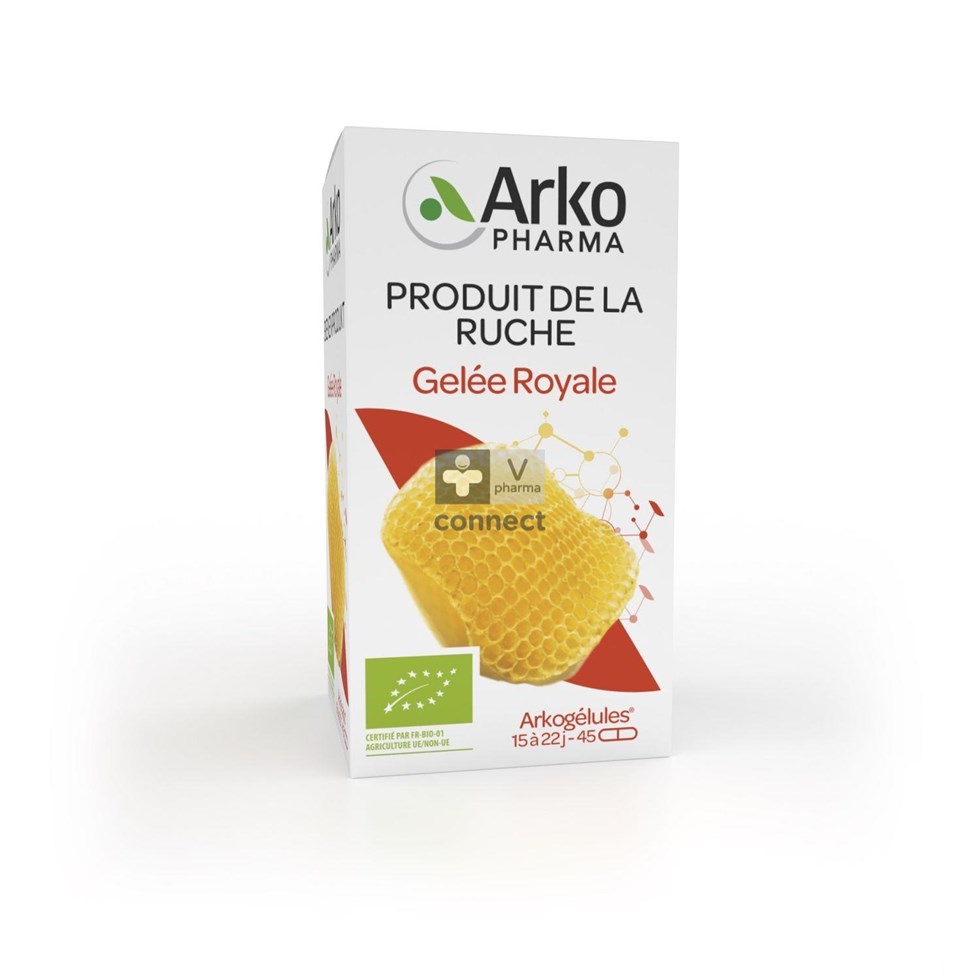 Arkogelules Gelée Royale Bio 45 Capsules