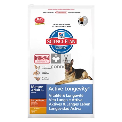 Hills Sc.plan Canine Mat.ad Act.long.large Chick12