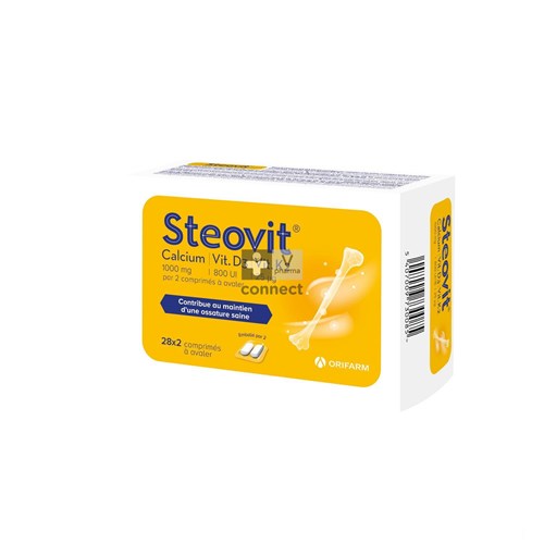 Steovit Calcium/Vit.D3/Vit.K2 2 X 28 Comprimés