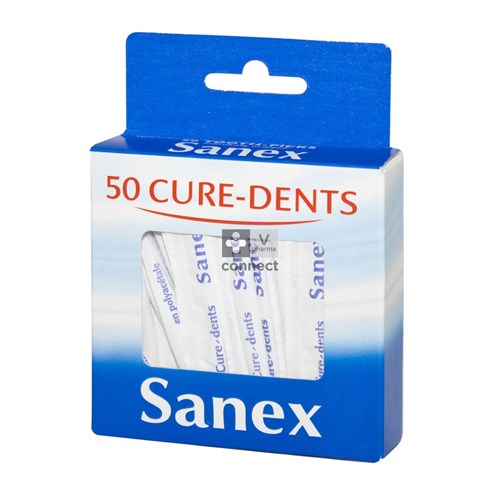 Sanex Cure Dents Plume 50 Pièces