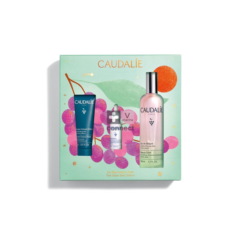 Caudalie Kerst Set Schoonheidselixir 2026 3 Prod.