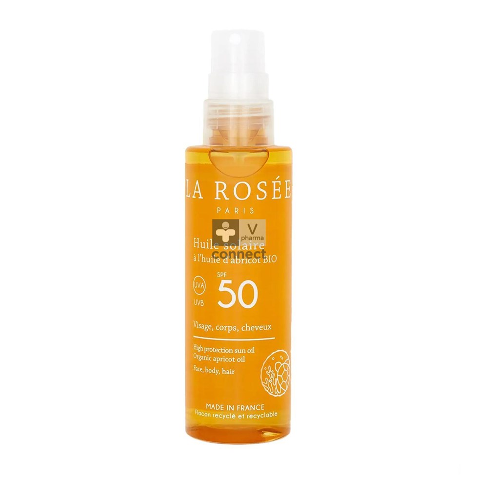 La Rosee Bio Zonneolie Abrikoos Bio Ip50 Fl 150ml