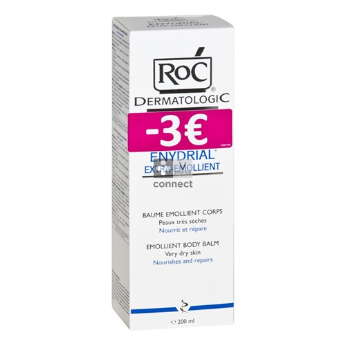 Roc Dermato Enydrial Extra Emollient Corps 200 ml Prix Promo