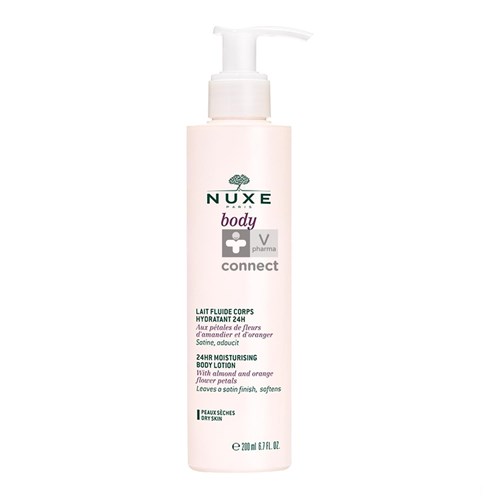 Nuxe Body Lait Fluide Corps Hydratant 24H 400 ml